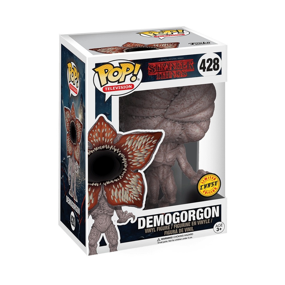 Funko Pop Stranger Things Demogorgon Chase Vinyl Figure 428 Horror Collectible